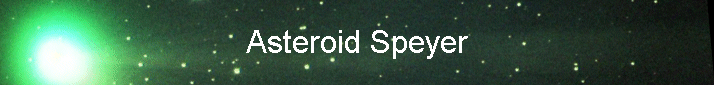 Asteroid Speyer